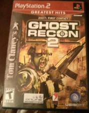Tom Clancy's Ghost Recon 2  (Sony PlayStation 2, 2004) Complete Tested