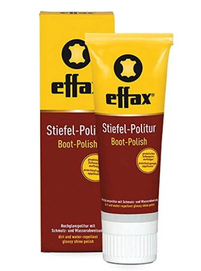 Effax Boot Polish - Black - 75 ml