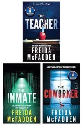 Freida McFadden 3 Books Set The Coworker, The Teacher & The Inmate