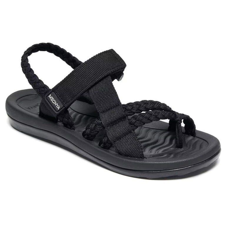 MEGNYA -Water Friendly Black Sandals-NEW! Size 10