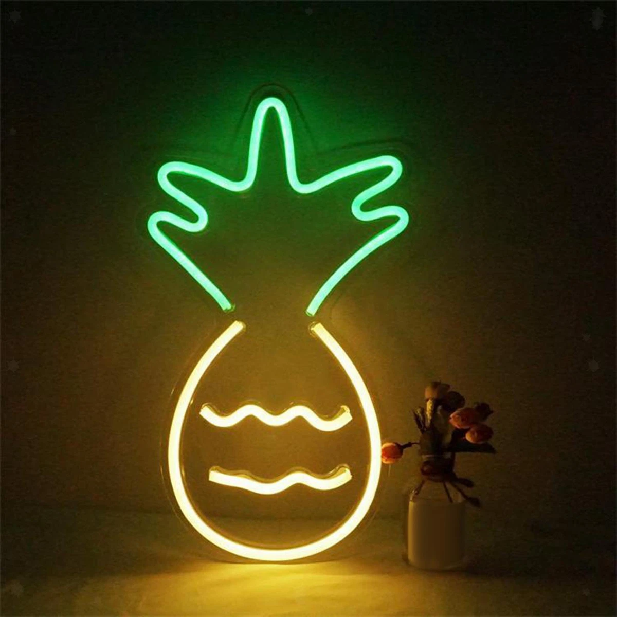 Pineapple neon light deals