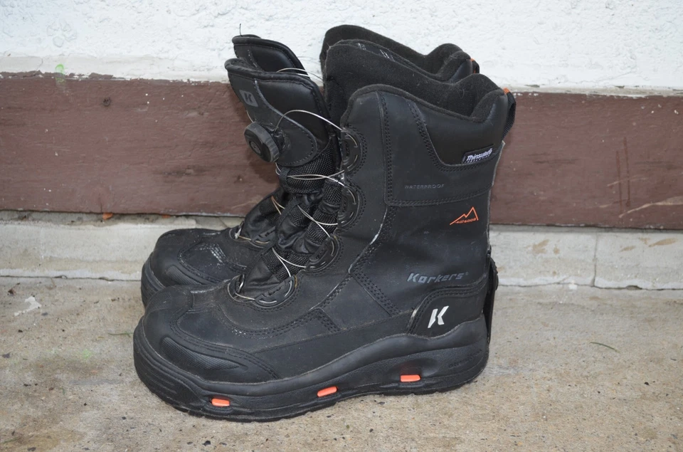 Botas de trabajo de invierno de seguridad Korkers IceJack Pro para hombre talla US 9 Foto 2 de 4