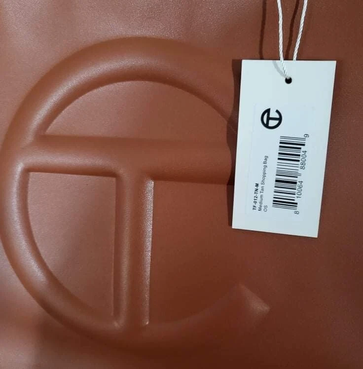 Telfar Medium Tan Brown Shopping Bag Brand New 100 Authentic