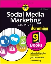 Social Media Marketing All-in-One For Dummies, Krasniak, Michelle, 9781119696872