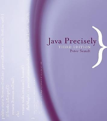 Java Precisely The MIT Press, Peter Sestoft, Pape
