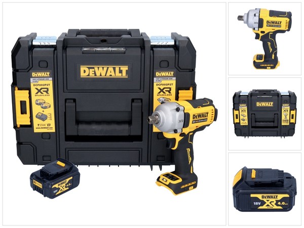 "Dewalt Dcf 892 Nt Schlagschrauber 18 V 813 Nm 1/2\" + 1X Akku 4,0 Ah + Tstak"-image
