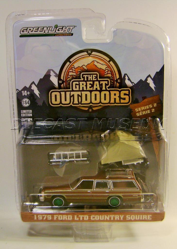1979 '79 FORD LTD COUNTRY SQUIRE WAGON CHASE THE GREAT OUTDOORS