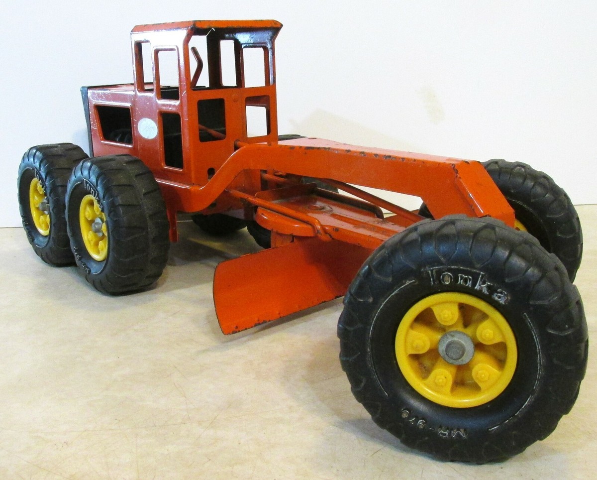 Vintage 1970s Tpnka Toy Road Grader Tractor | eBay