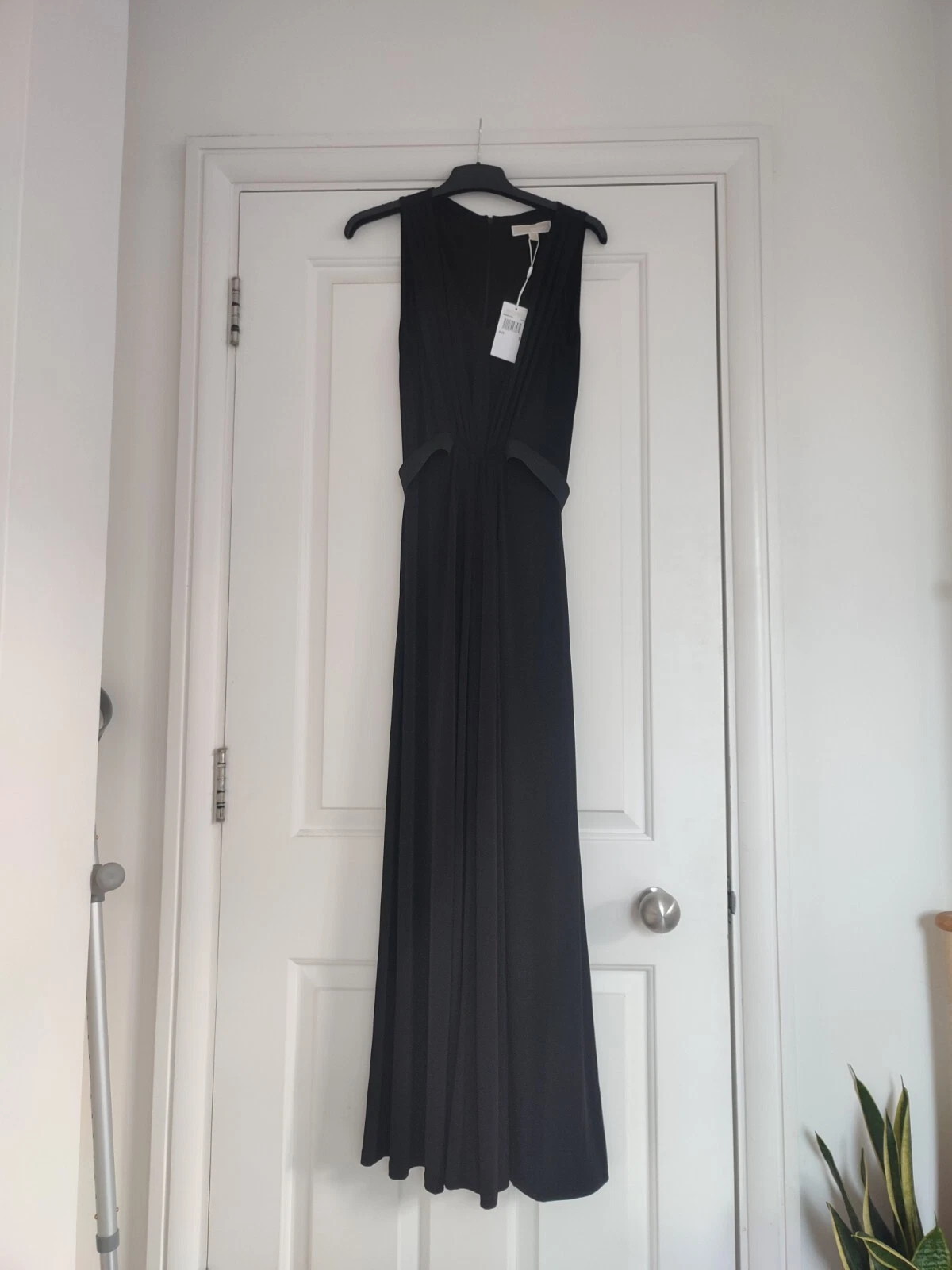 Abito Michael Kors Maxi nero nuovo con etichette taglia S prezzo speciale £150