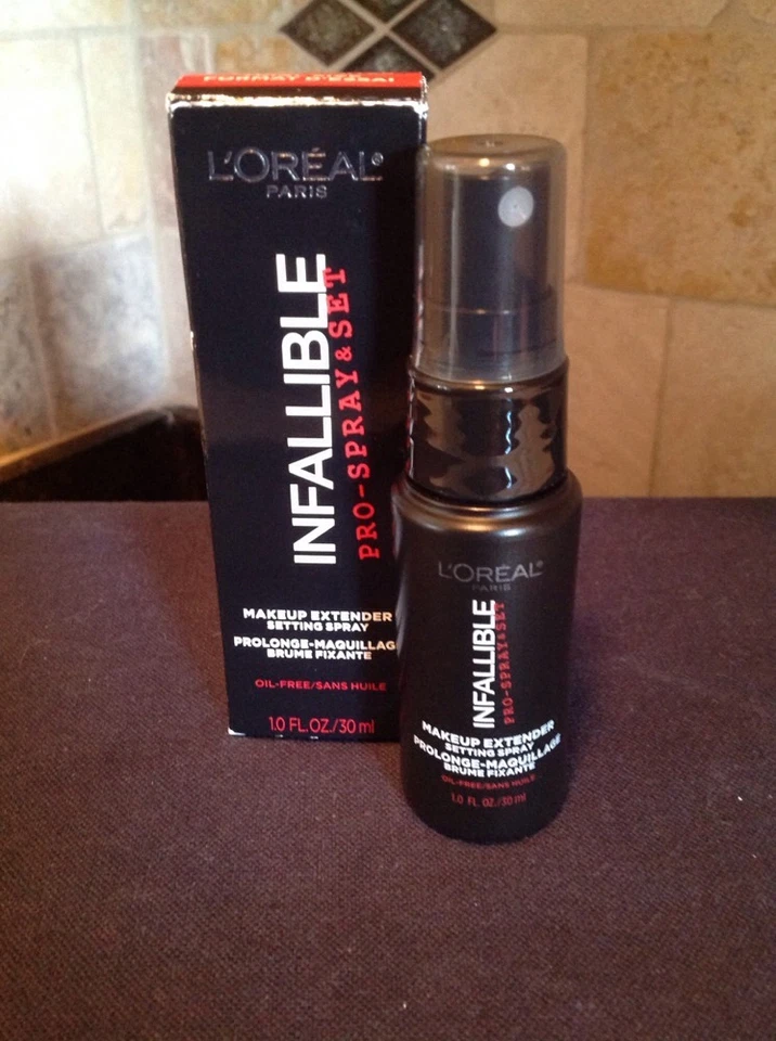 L'Oreal Infallible Pro-Spray & Set Makeup Extender Setting Spray ~ 1 oz, 30 ml - Image 3 of 4