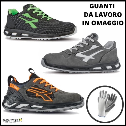 SCARPE ANTINFORTUNISTICA U POWER ALTE BASSE PER UOMO DONNA IMPERMEABILI  LEGGERE