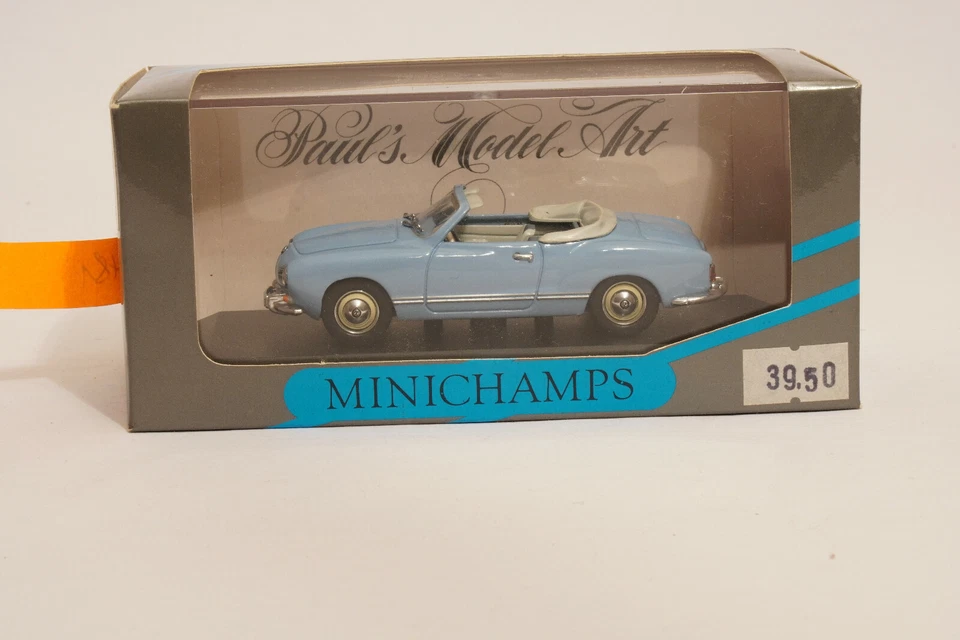 Minichamps 5031 Karmann Ghia Cabriolet -hellblau- 1:43