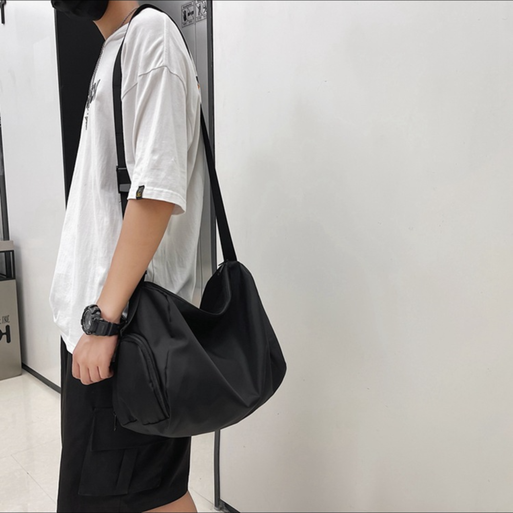 Black Pink Crossbody Bag Work Fashion Leisure Bag New Shoulder Bag Sports eBay