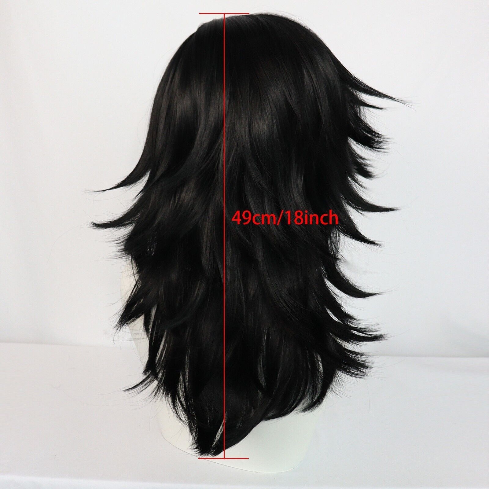 Hellsing Alucard Black Cosplay Wig