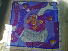Vintage Tidi Silk Scarf