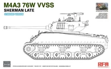 RYEFIELD MODEL RFM RM-5132 1/35 M4A3 76W VVSS Sherman Late Standard Version