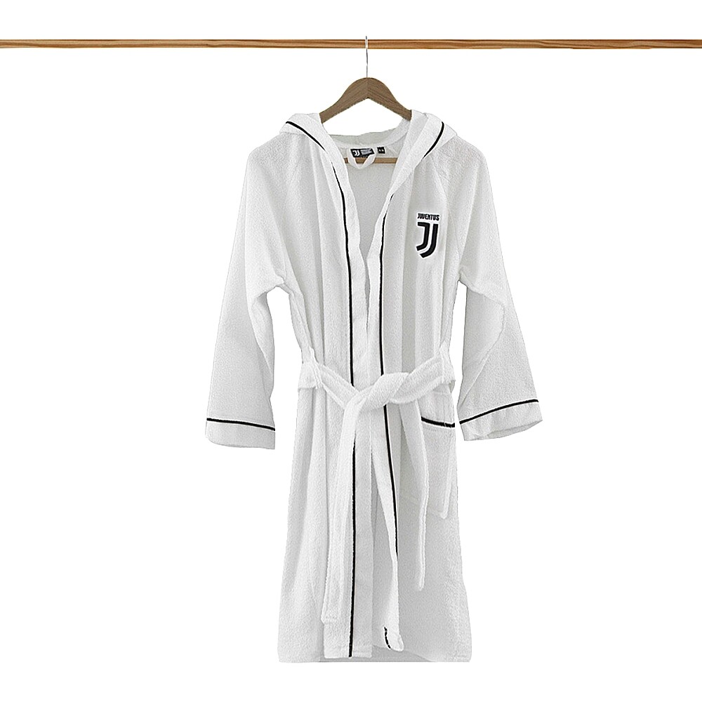 Accappatoio Juventus Ufficiale - Spugna Morbida Taglia XXL Per Adulti - 2