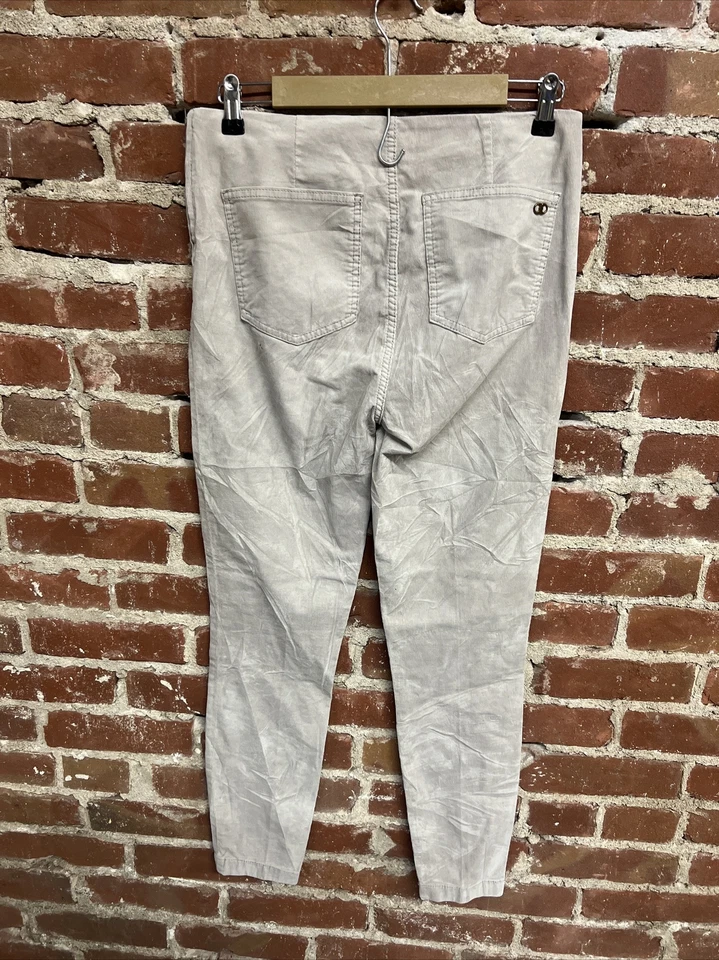 Pantalones de pana beige para mujer Tory Burch talla 30 31036 Foto 2 de 3