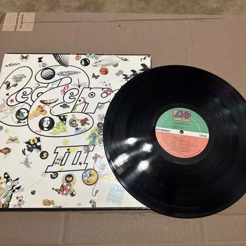 Led Zeppelin - III 1970 Atlantic ‎SD 19128 Club RE Jacket Vinyl
