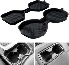 3D Cup Holder Inserts for Toyota RAV4 Accessories 2025 2024 2023 2022 Black
