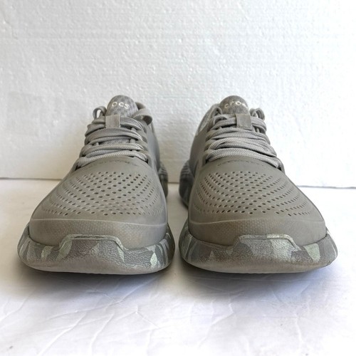 Crocs Women's Lite Ride Pacer 206494 Gray Casual Shoes Sneakers Size 10 - Picture 2 of 8
