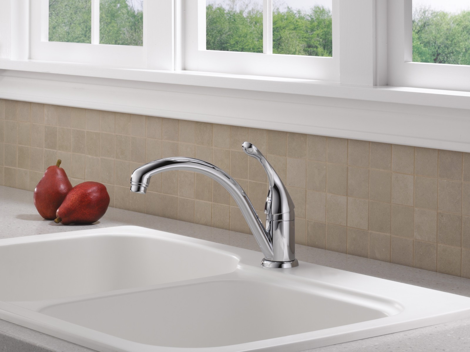 Delta Collins:141 Single Handle Kitchen Faucet — photo 2