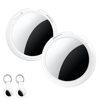 Air Tracker Tags - 2er Pack [Apple MFi zertifiziert] Smart Bluetooth Artikel S, weiß 