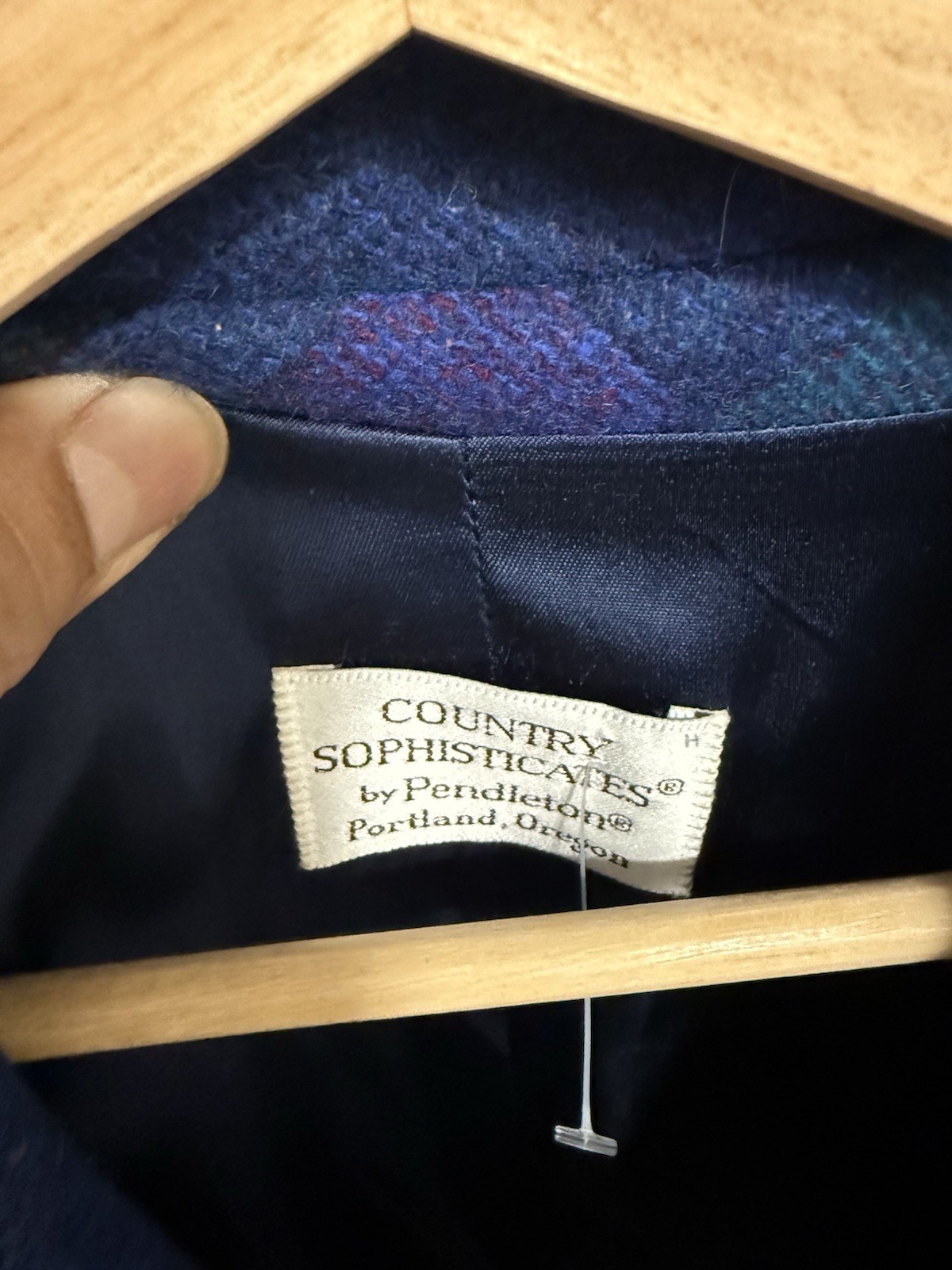 Pendleton Wool Blazer Style Size L - image 4