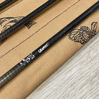 Orvis Tight Loop Fly rod 8ft #4 Line 4pc w/Tube Case Sock | eBay