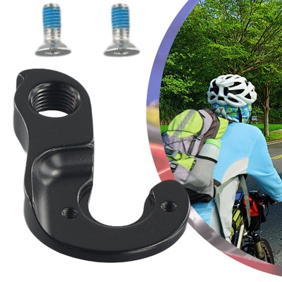 Langlebig Lug-Tail-Haken Rahmen-Schaltwerk Radfahren Schwarz Geringes Gewicht