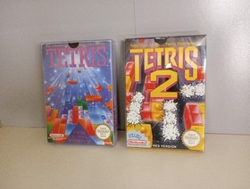 NINTENDO NES TETRIS AND TETRIS 2 BOXED
