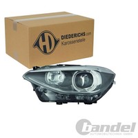 Diederichs Xenon Scheinwerfer Mit Lwr-Motor LED-TFL Rechts Passend FüR BMW 1Er
