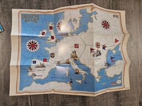 Uncharted Waters Nintendo NES CIB - BOX GAME MANUAL MAP  *Please Read*