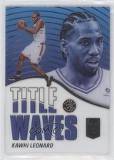 2021-22 Donruss Elite Title Waves Kawhi Leonard #5 5y7