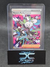 2026 Pokemon Chaos Rising Roxie's Performance 121/86 SIR Rare New