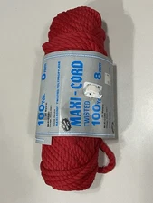 VTG Maxi Cord Herculon Twisted Reed 8MM 100 Yards Polypropylene
