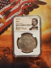 1900 "Wyatt Earp" signature Morgan Dollar - MS-64 NGC
