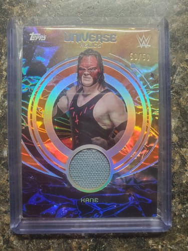2025 Topps Universe WWE - Universe Relics Kane #UNR-KAN Gold Stone /50 bookend!