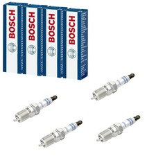 4x BOSCH DOUBLE PLATINUM ZÜNDKERZEN 0 242 240 620 passend für 4-ZYLINDER FORD