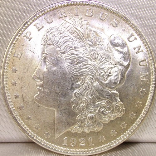1921 P Morgan Silver Dollar AU/BU