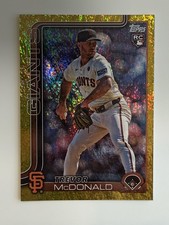 Trevor McDonald 2025 Topps Series 2 Baseball #357 Gold Rainbow Foil  27/50