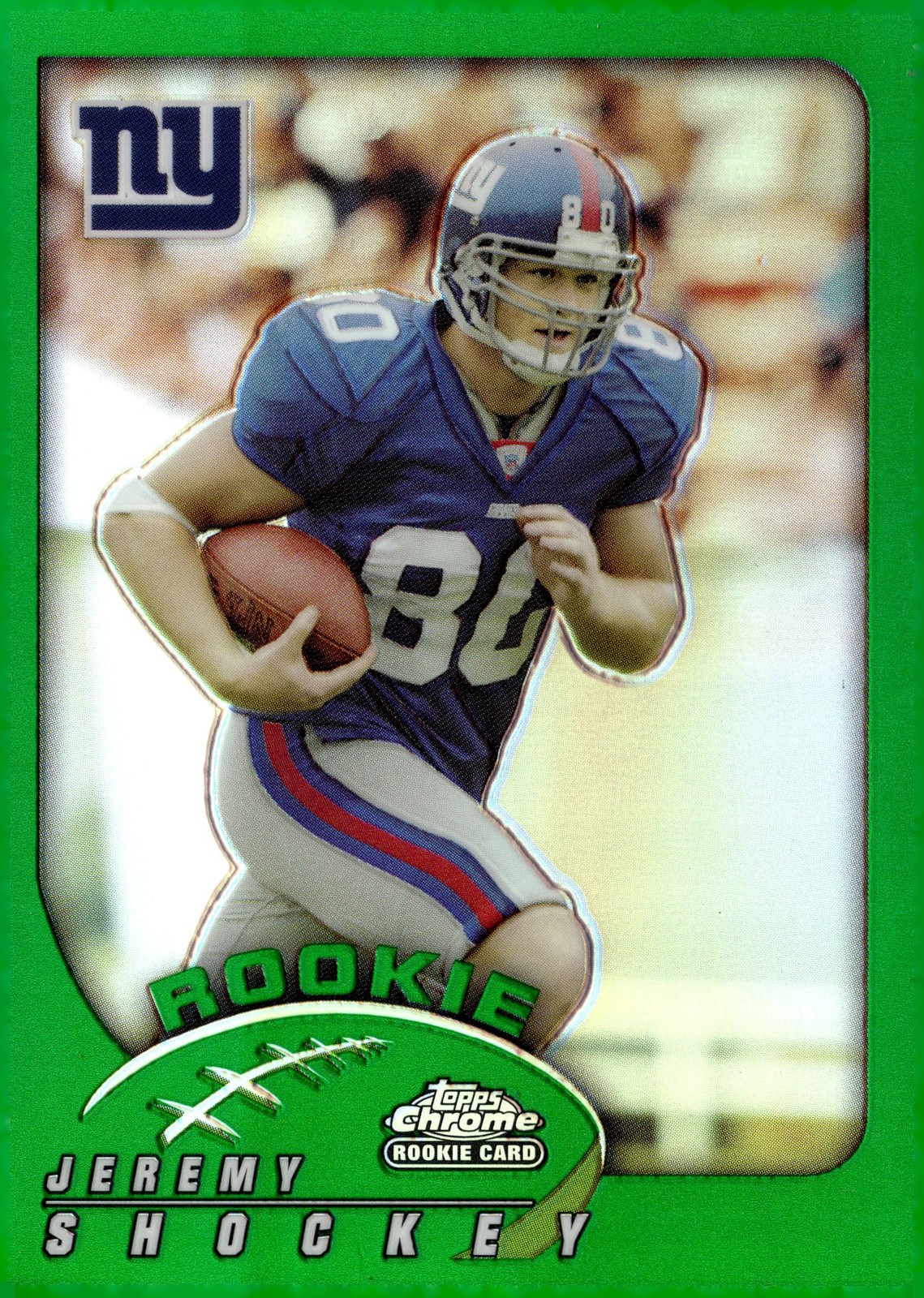 2002 Topps Chrome #172 Jeremy Shockey