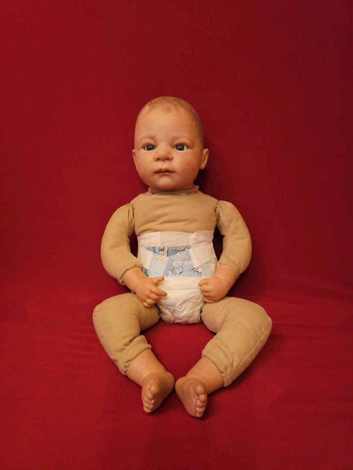 Reborn Babypuppe, Mix u.a.  Linde Scherer, Neu - Bild 4 von 4