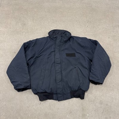 Valley Apparel US Navy Shipboard Jacket Mens XL Navy Flame