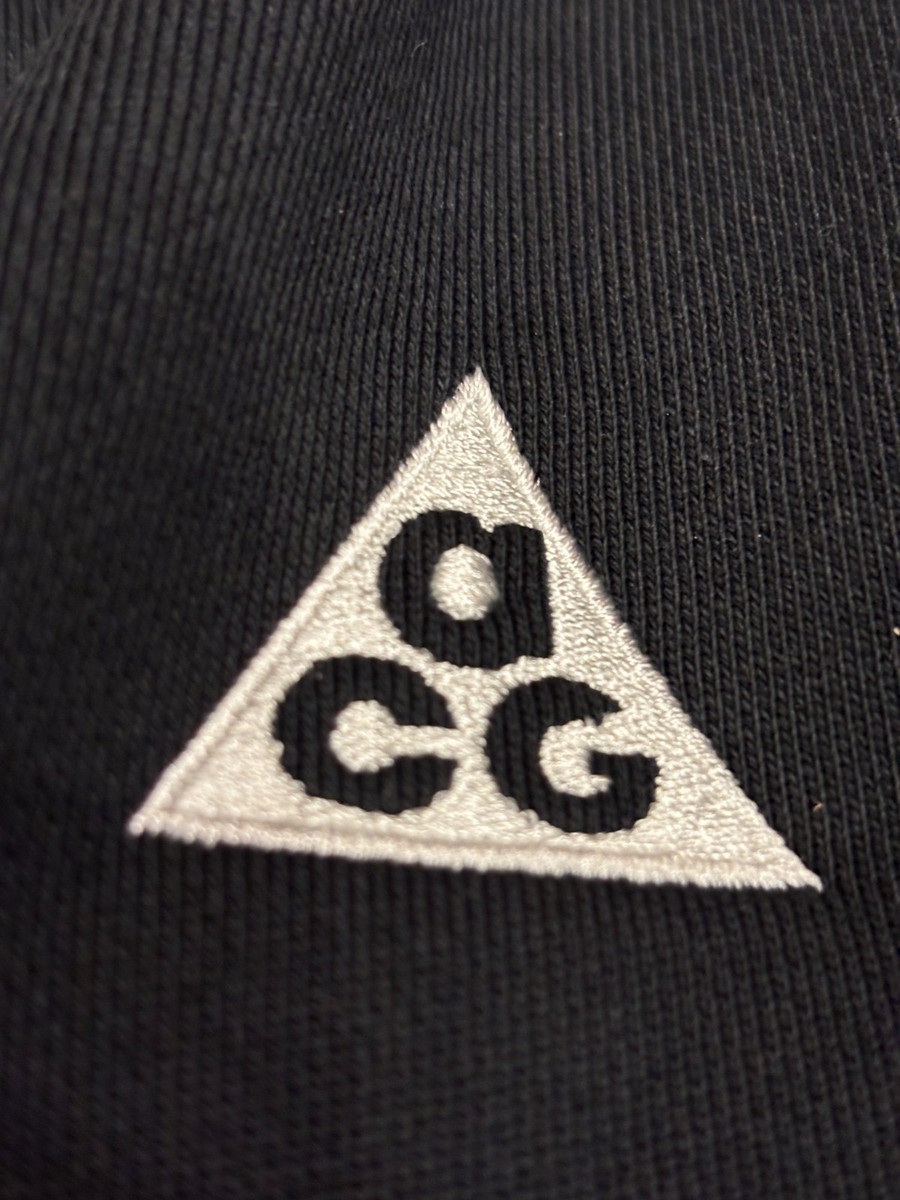 Nike ACG Tuff Fleece Pullover Hoodie Black DZ3392 011 Men's SMALL