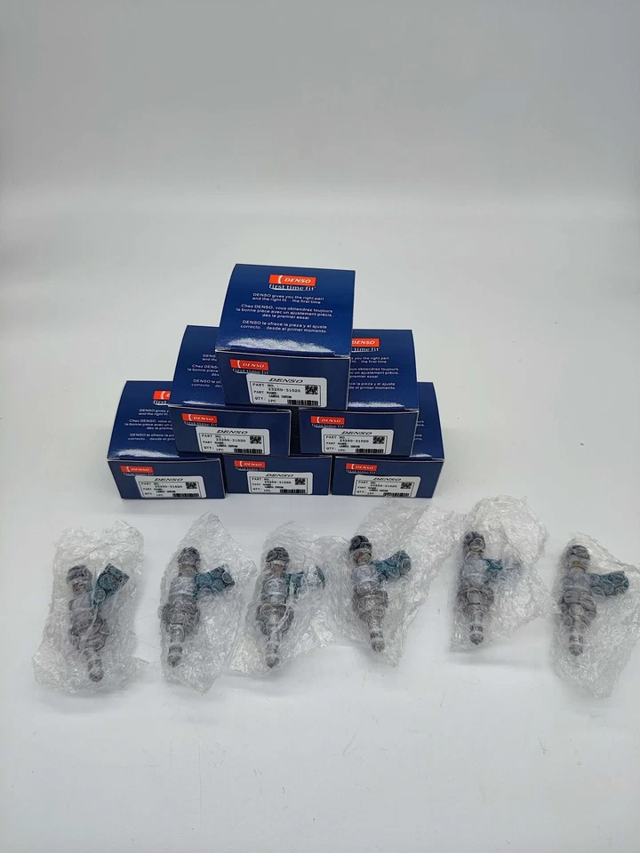 23250-31020 6x Fuel Injectors for Lexus IS250 GS300 2006-2015 2.5L 3.0L V6 Foto 2 de 4