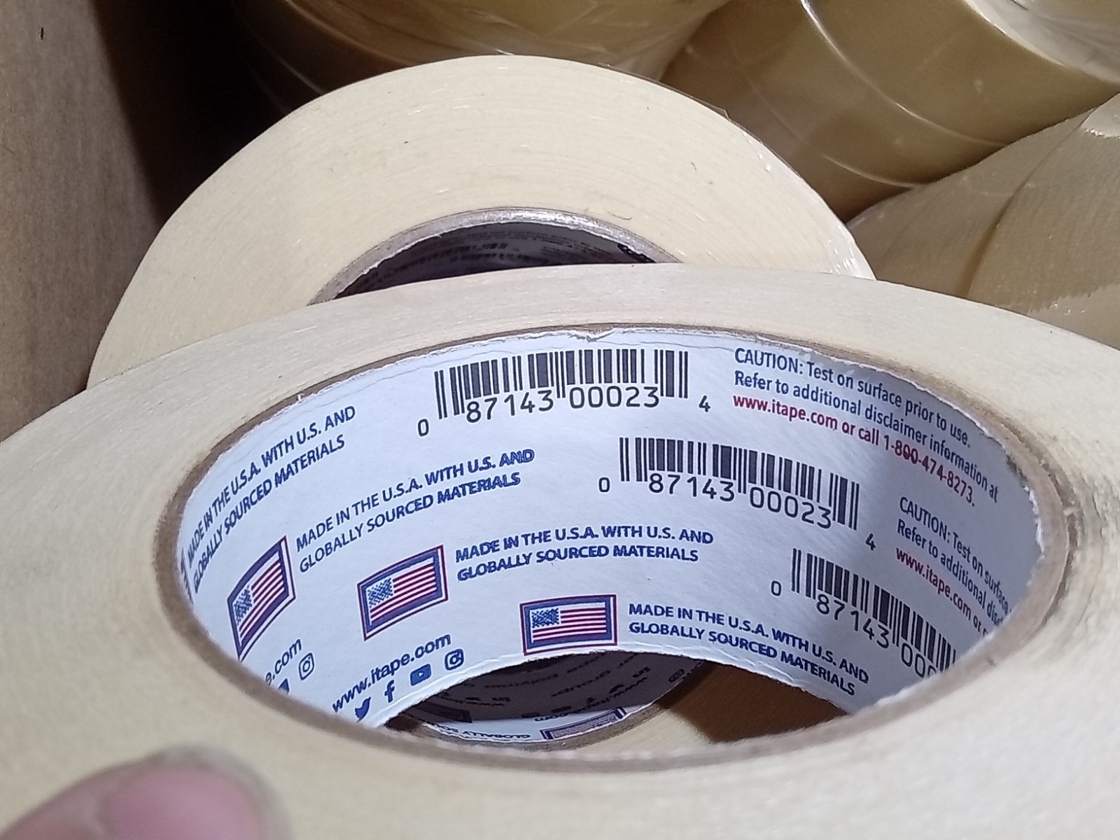 BOX OF 24 ROLLS OF Intertape Polymer Group Inc Tape (I5B-C)
