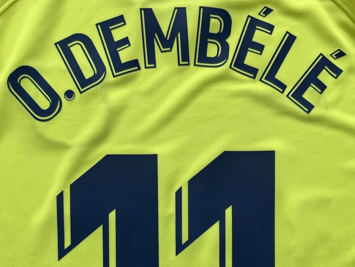 2018/19 Barcelona Away Jersey #11 Ousmane Dembele Medium Nike