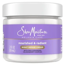 SheaMoisture Melanin Care Night Repair Cream Nourished & Radiant for... 