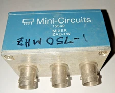 MINI-CIRCUITS MIXER STAGE FREQUENCY # ZAD-1W 1-750 Mhz